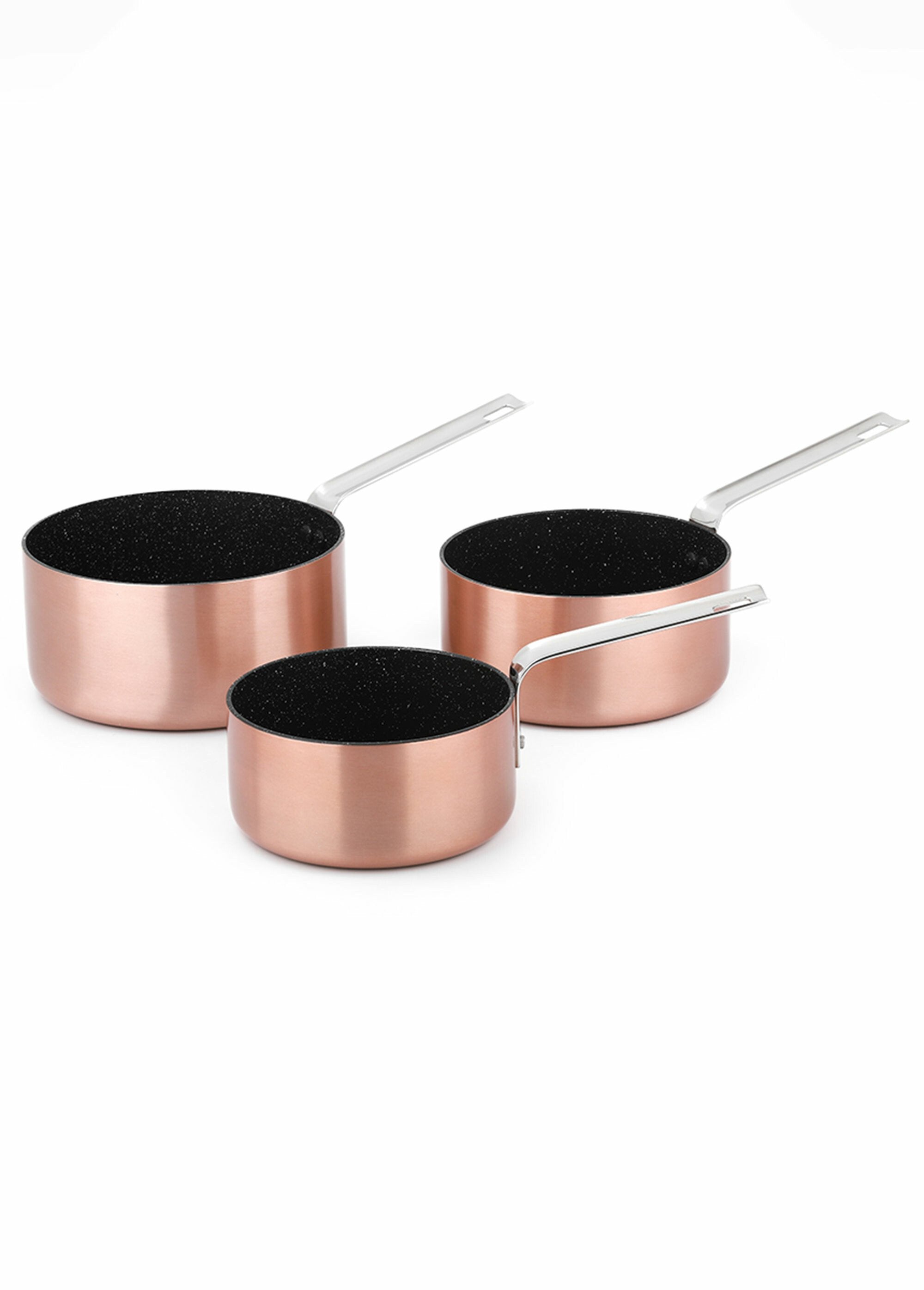 3_stackable_aluminum_pans_16/18/20cm_Tip_Copper_FA1_slim
