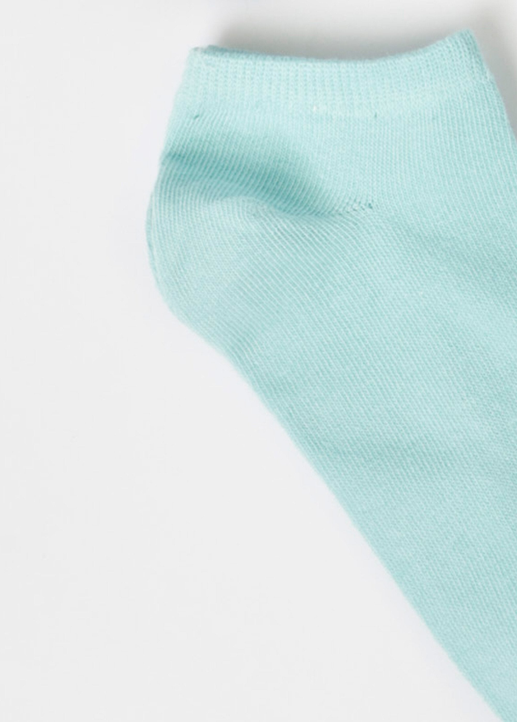 Pack_of_5_low_ankle_socks,_pastel_Assorted_turquoise_DE2_slim