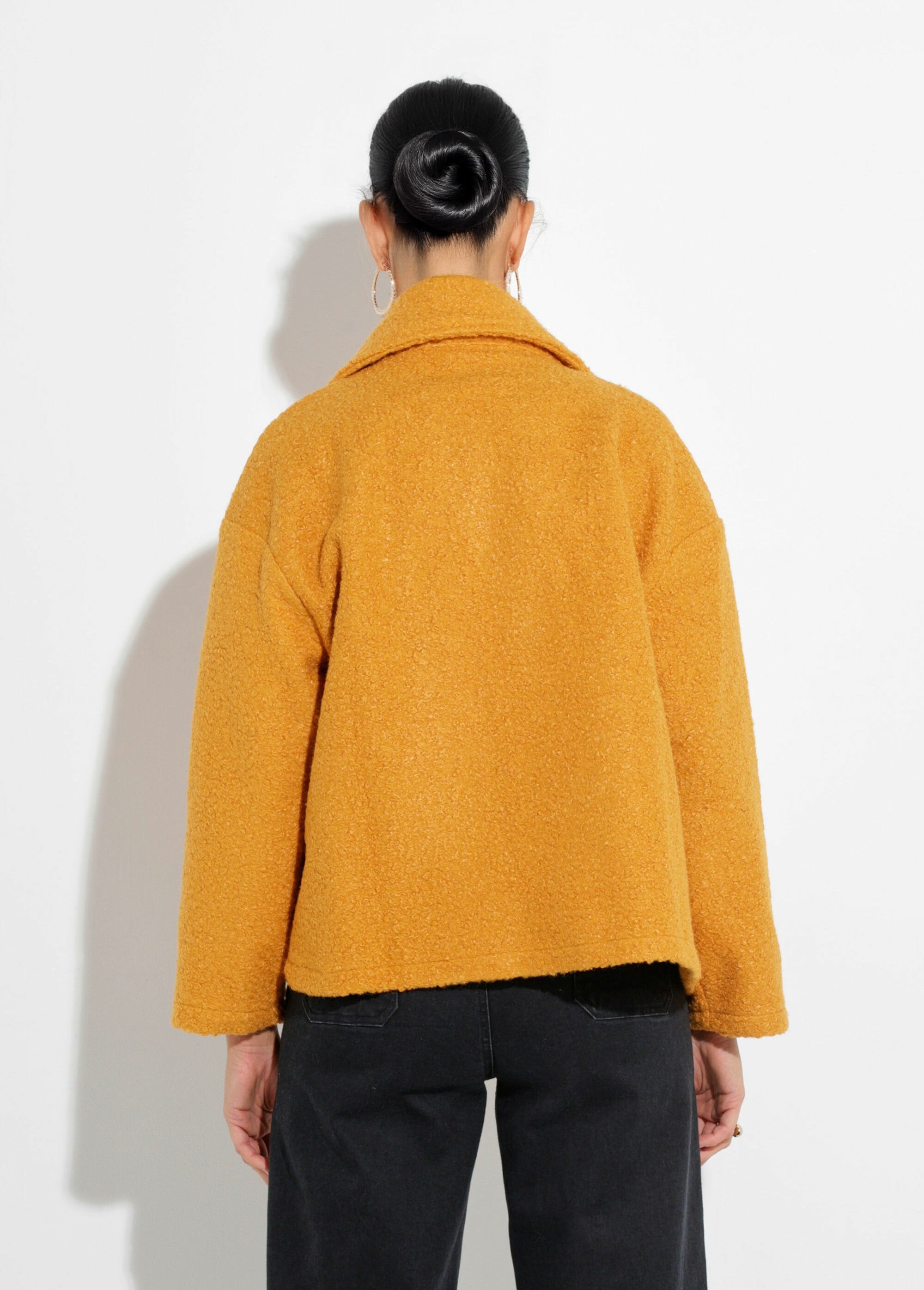 Short,_plain,_bouclé-style_pea_coat_Mustard_DO1_slim
