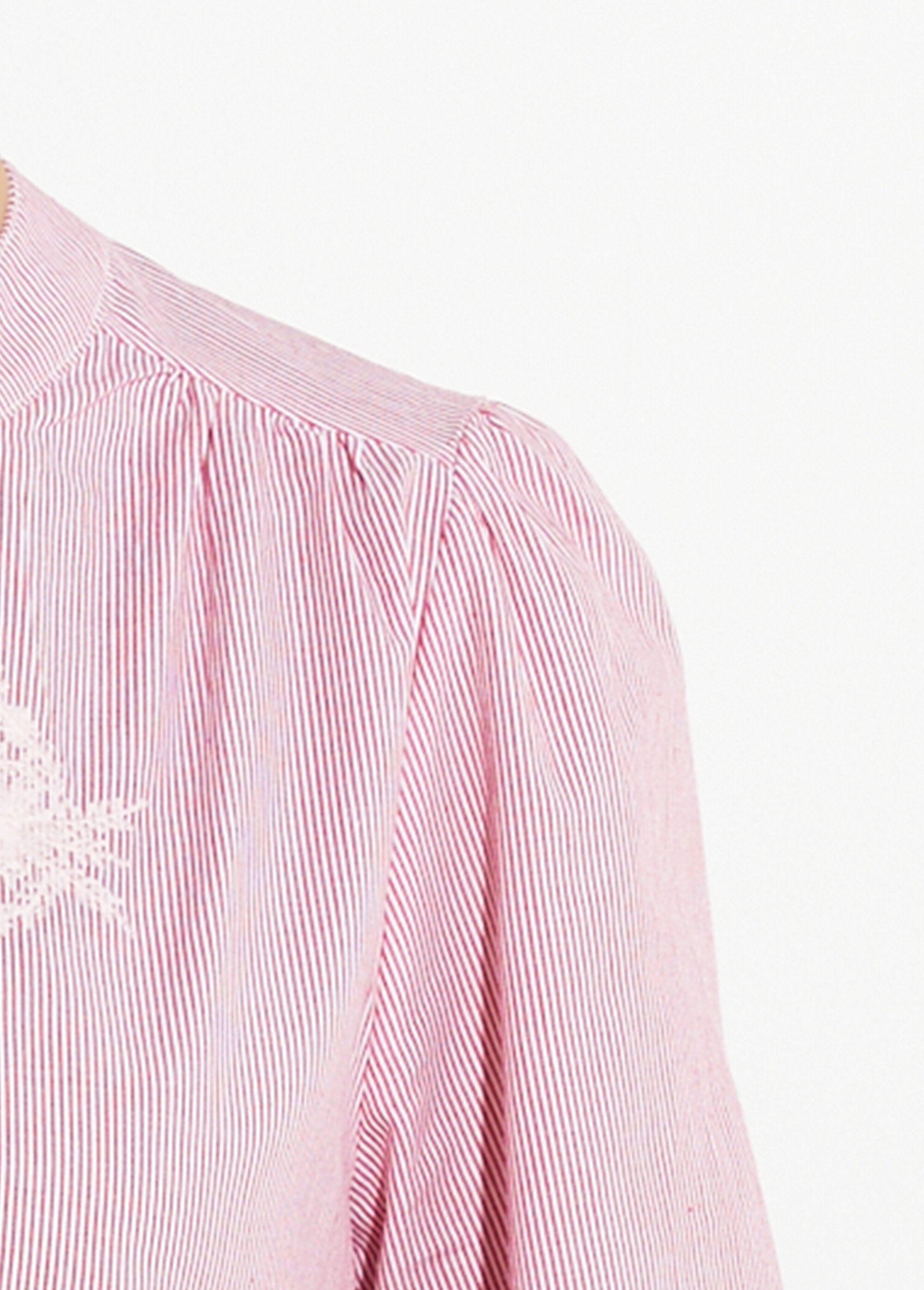 Striped_blouse_with_round_neck_and_embroidery_Red_DE2_slim