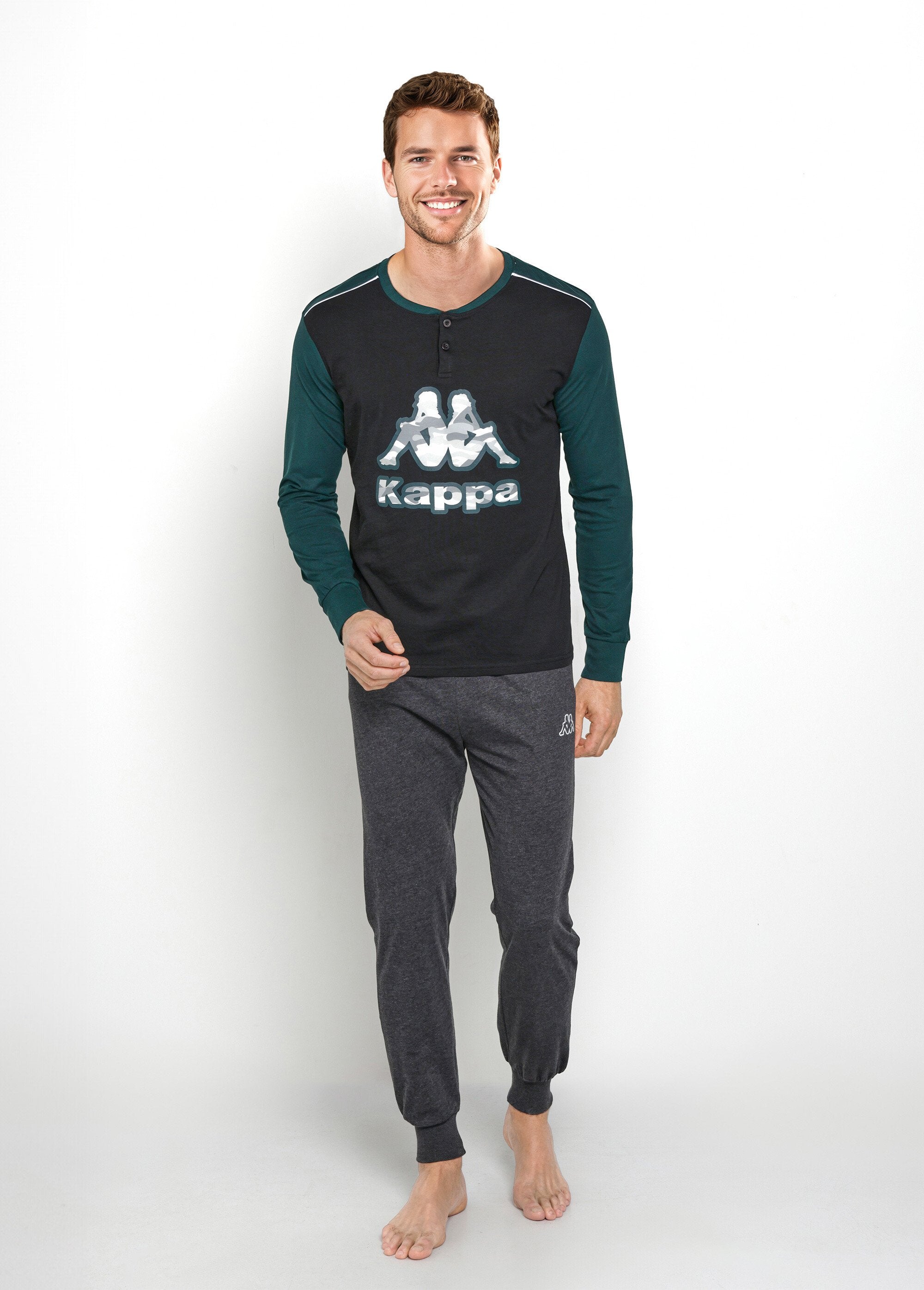 Long-sleeved_pajamas_with_ribbed_cuffs_Gray_FA1_slim