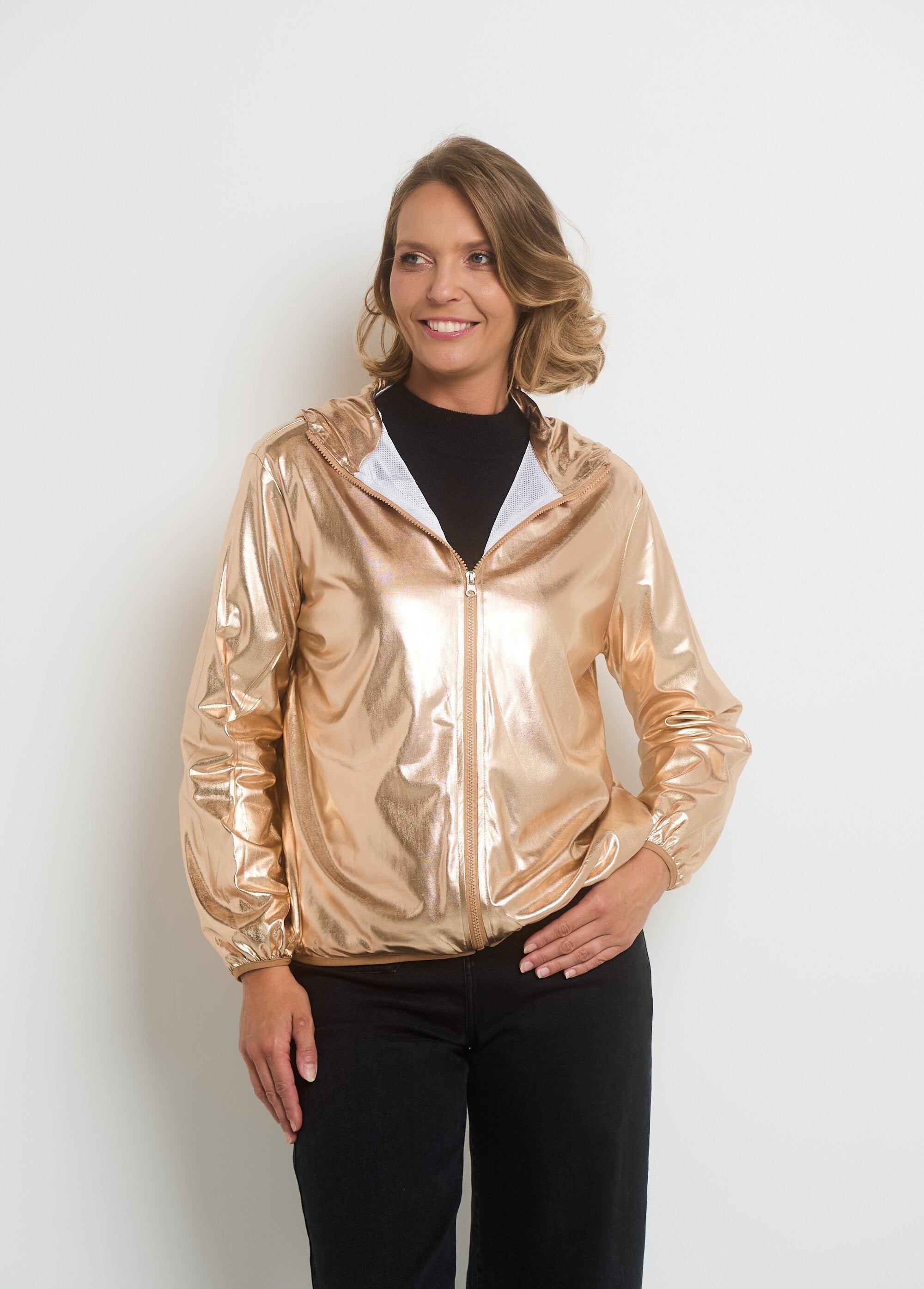 Trendy_shiny_hooded_parka_Golden_FA2_slim