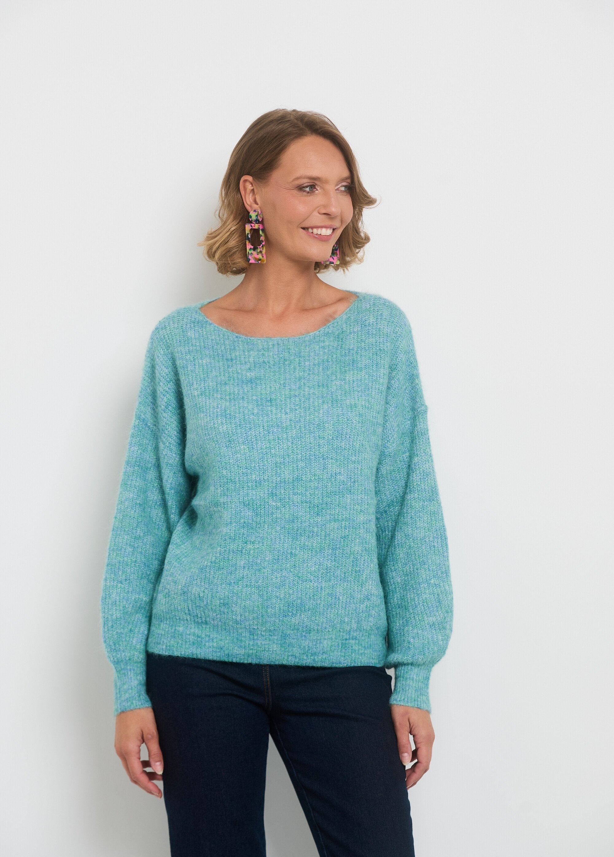 Warm_boat_neck_sweater_with_dropped_shoulders_Green_FA1_slim