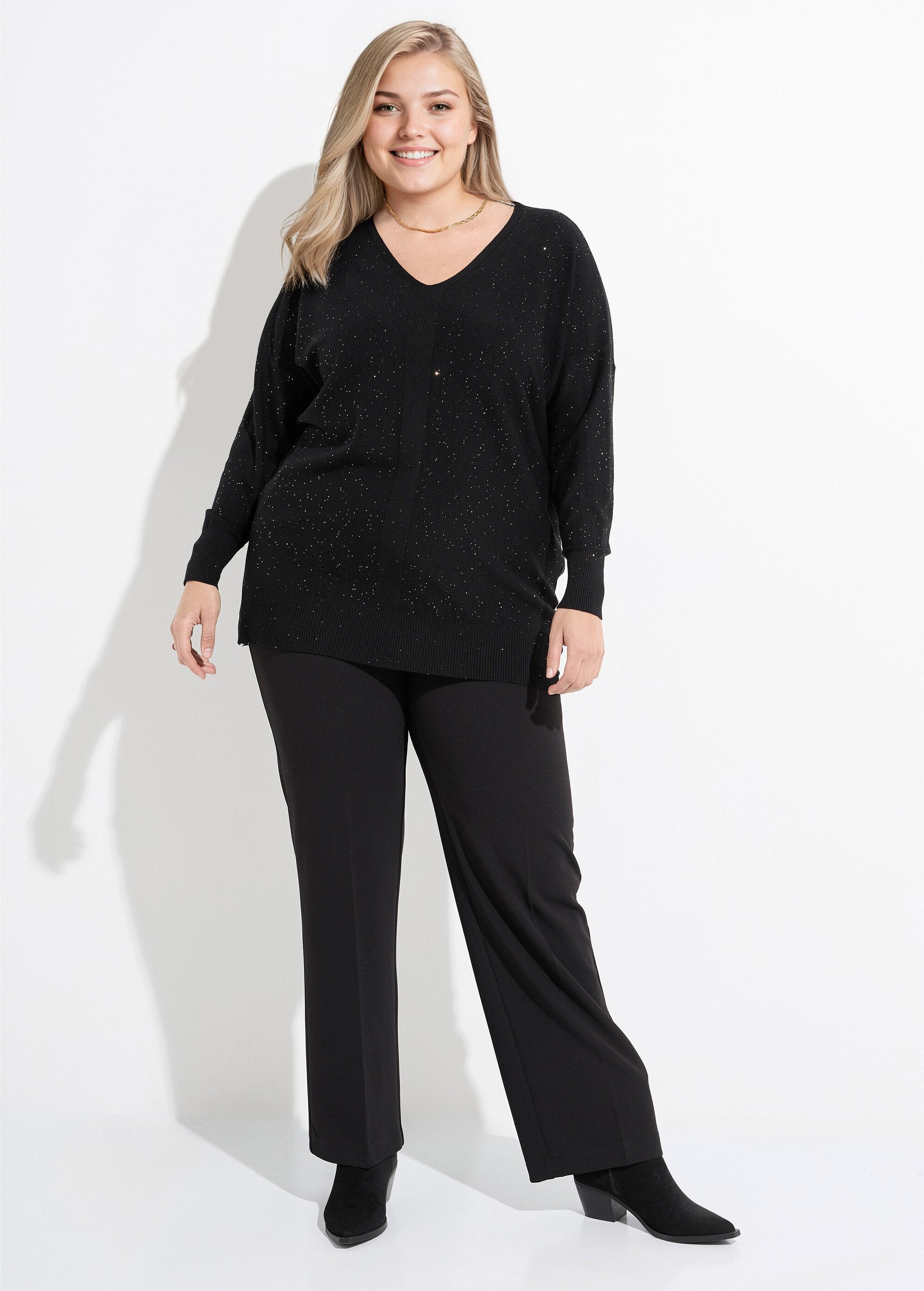 Fine_gauge_knit_sweater_with_mini_sequins_Black_SF1_curvy