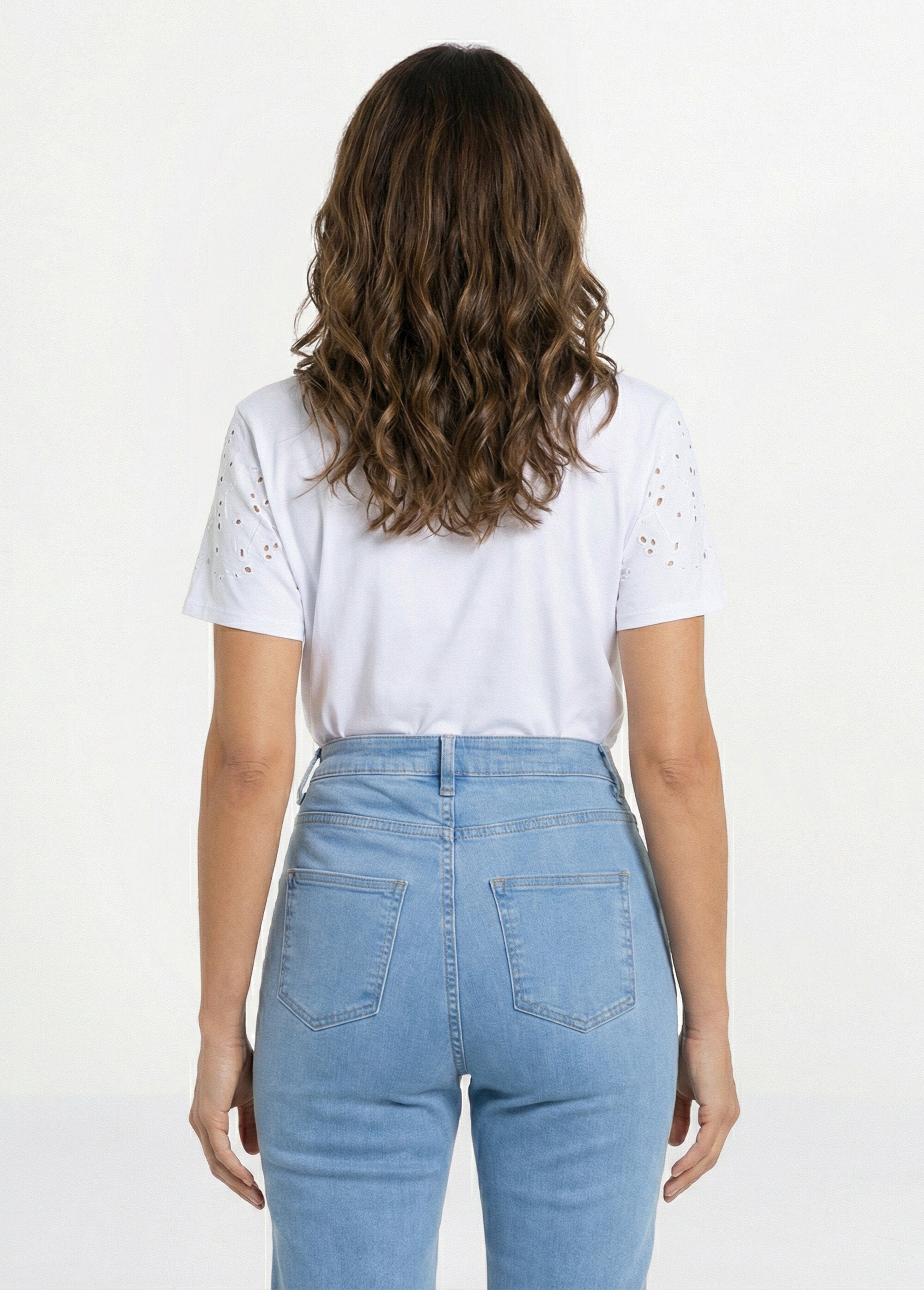 Short-sleeved_embroidered_stretch_cotton_T-shirt_White_DO1_slim