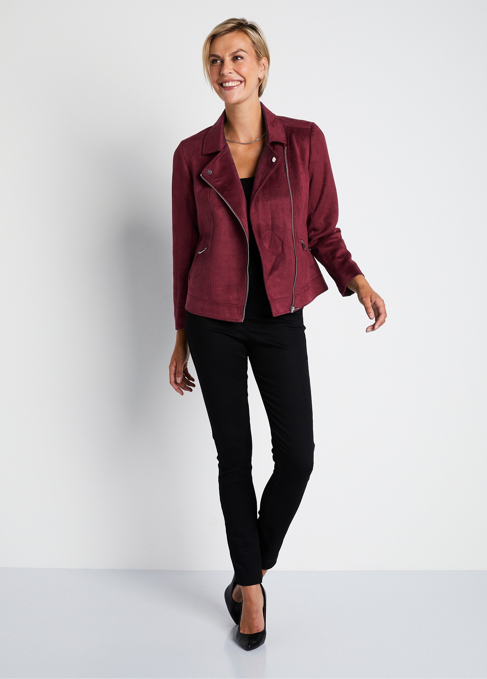 Short_zipped_jacket_in_suede_fabric_Plum_SF1_slim