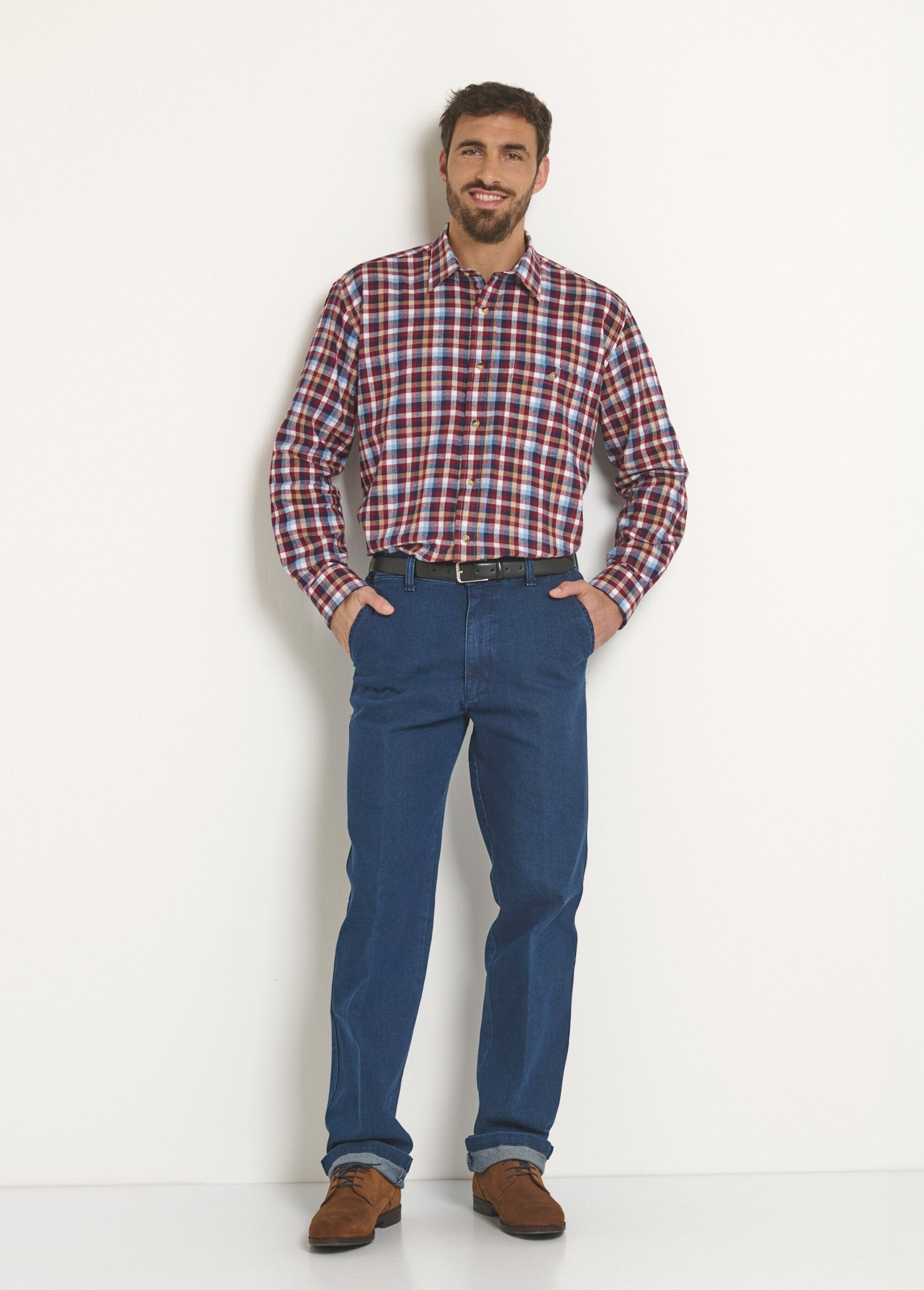 Warm_flannel_plaid_shirt_Burgundy_tiles_SF1_slim