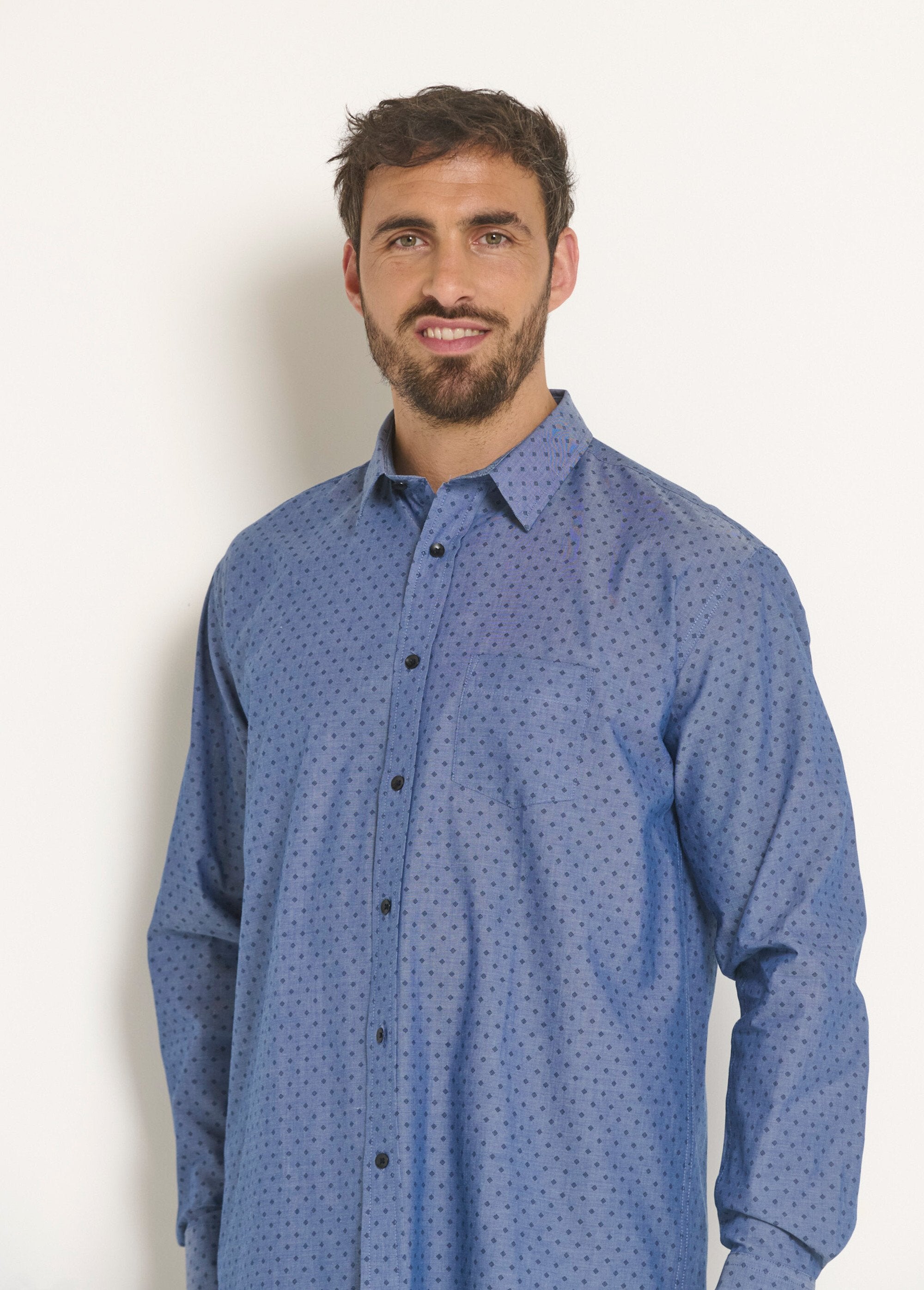 Fancy_printed_chambray_shirt_Blue_DE1_slim