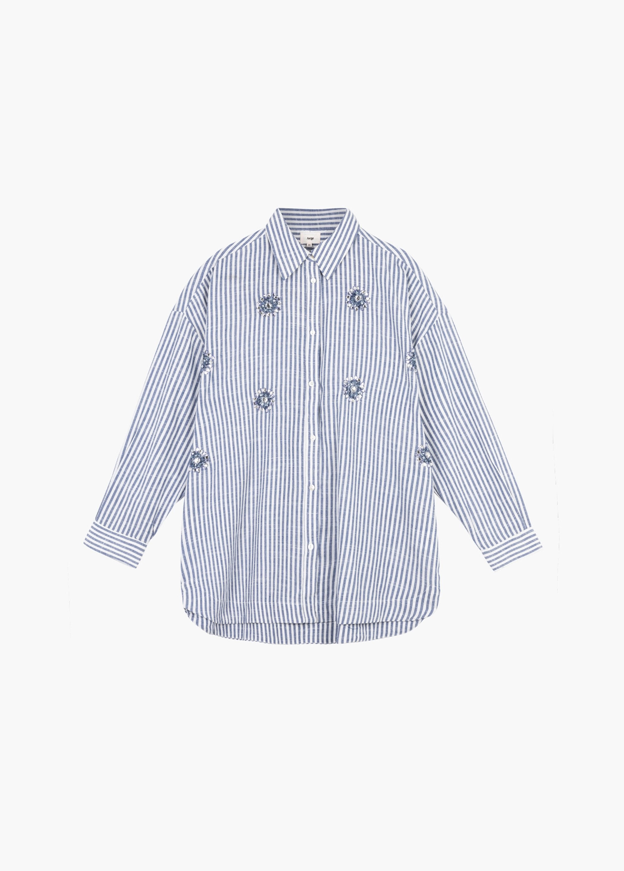 Striped_cotton_shirt_with_jewelry_details_Blue_stripes_AP1_slim