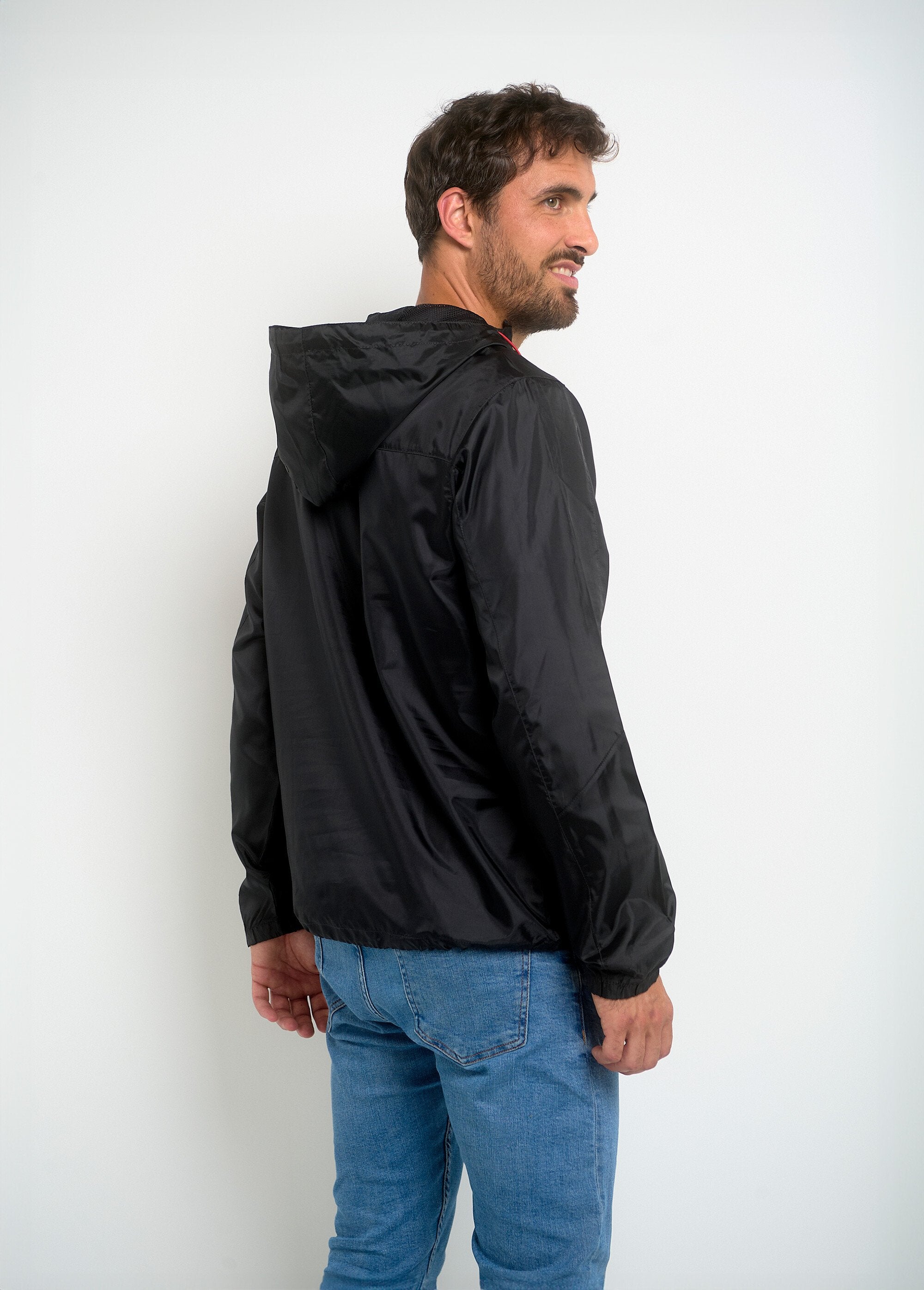 Men's_half-zip_hooded_windbreaker_Black_DO1_slim