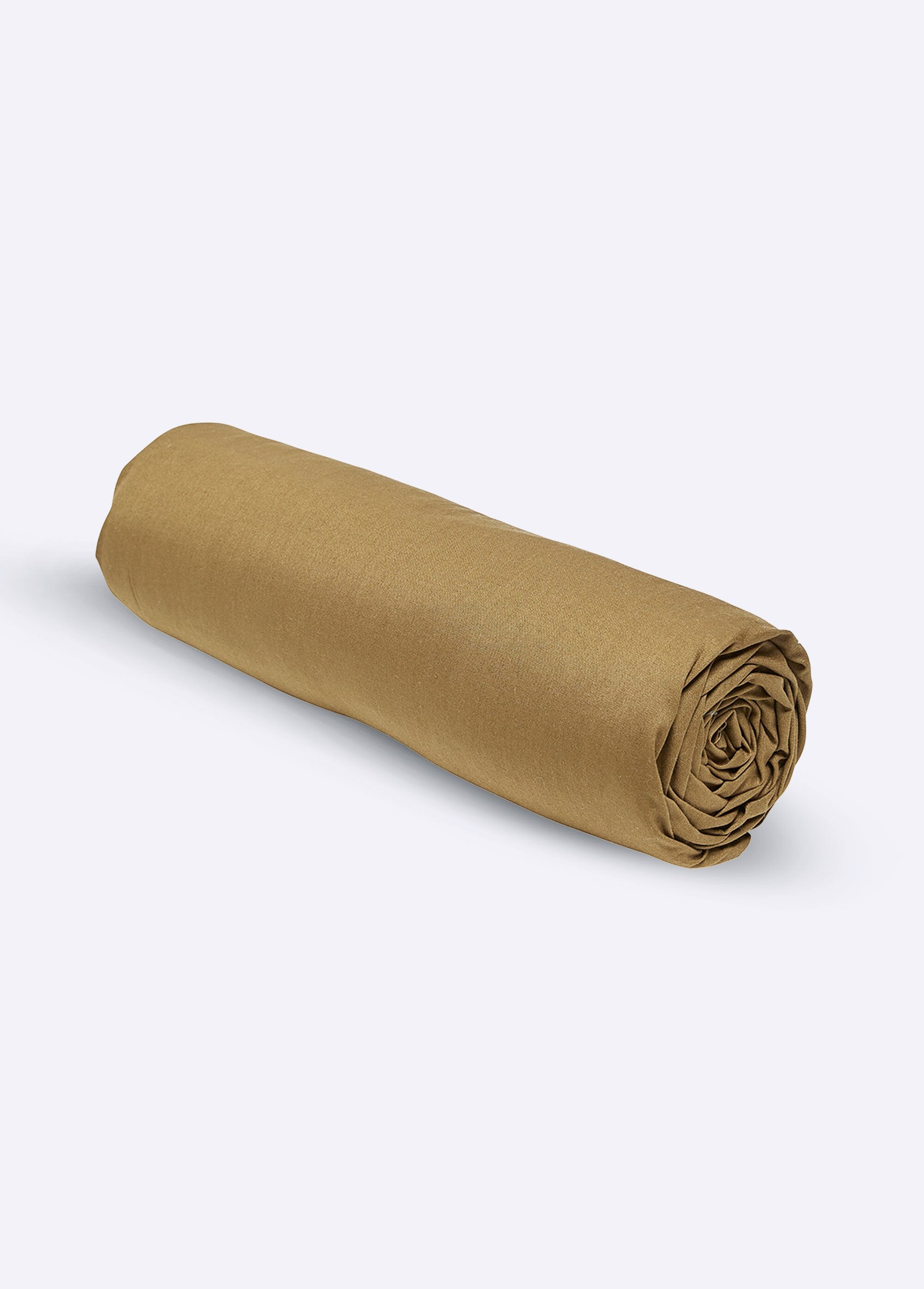 Plain_cotton_fitted_sheet_Bronze_FA1_slim