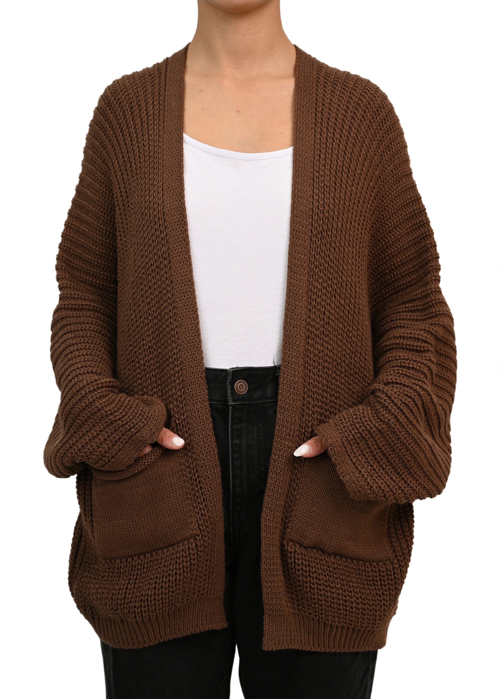 Gilet_long_maille_avec_poches_plaquées_Marron_FA2_slim