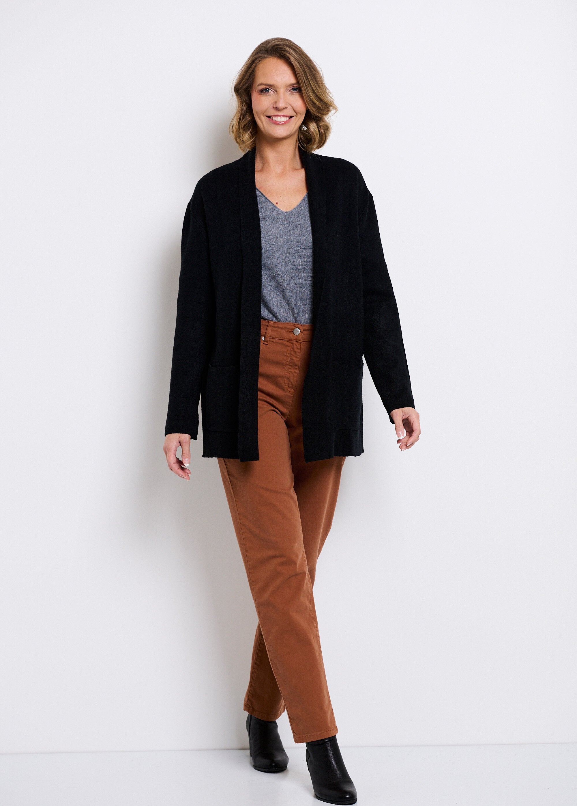 Long_thick_knit_cardigan_with_shawl_collar_Black_SF1_slim
