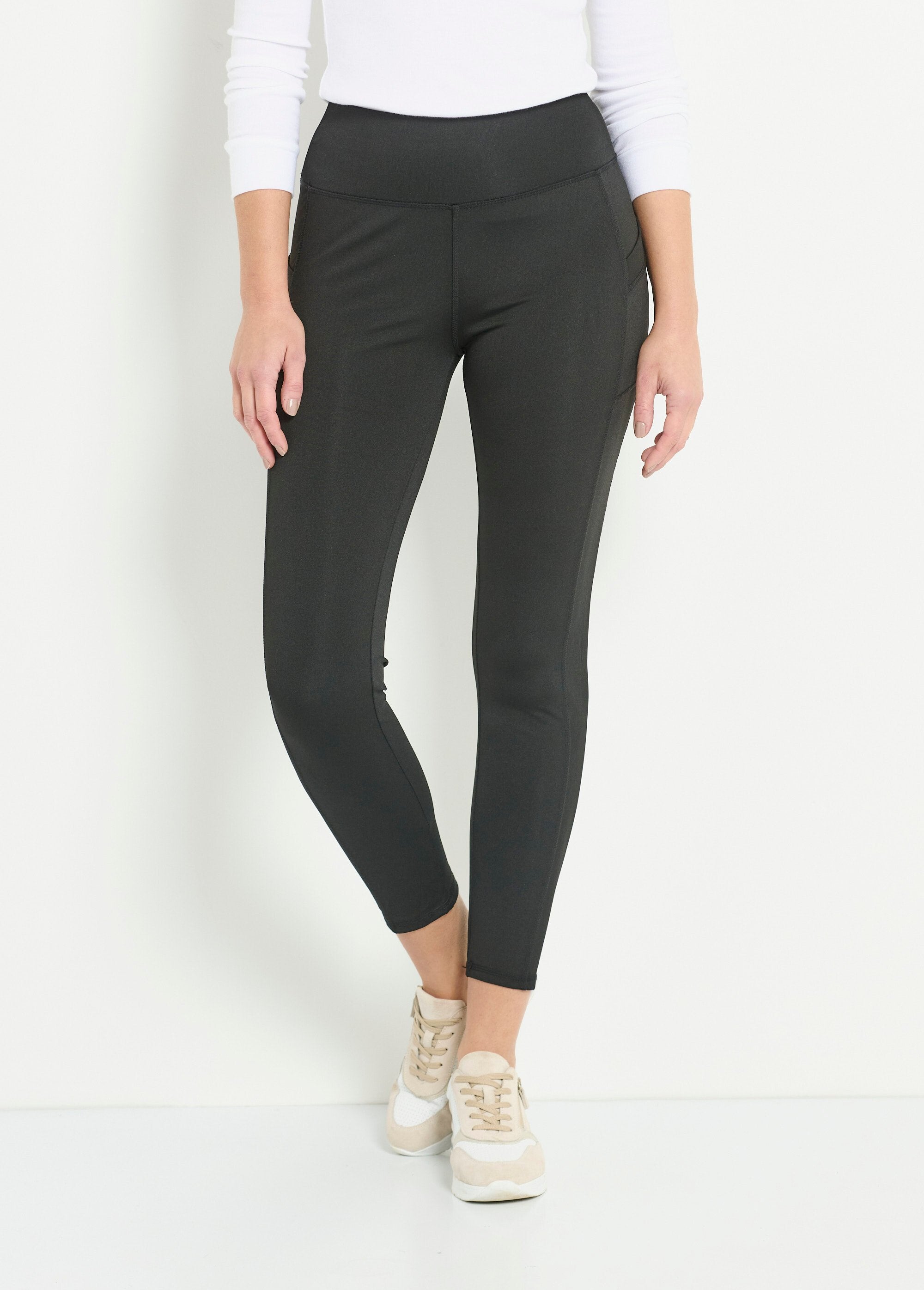 Legging_de_sport_uni_ceinture_élastiquée_Noir_FA1_slim