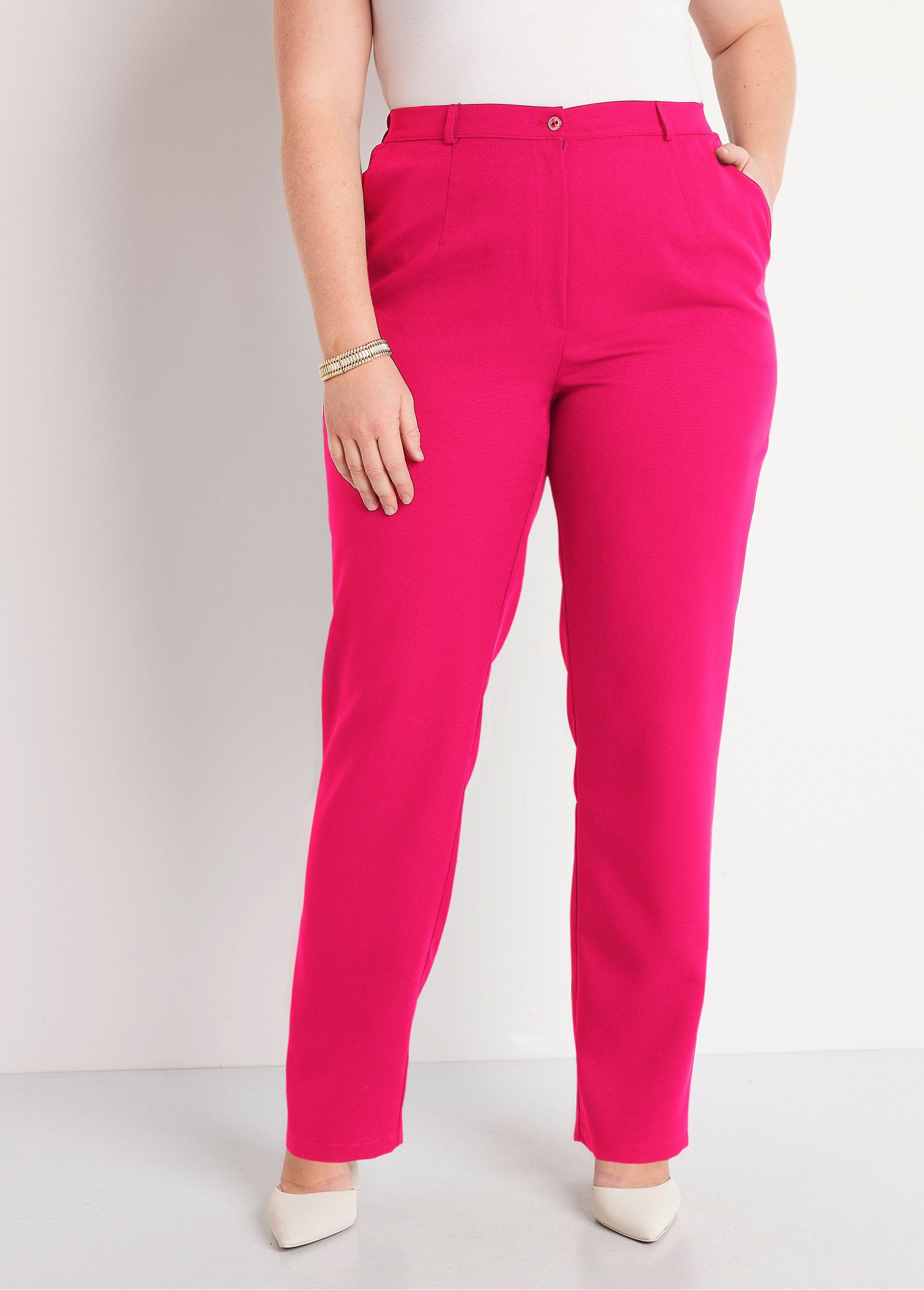 Plain_straight_pants_with_semi-elasticated_waist_Raspberry_FA1_curvy