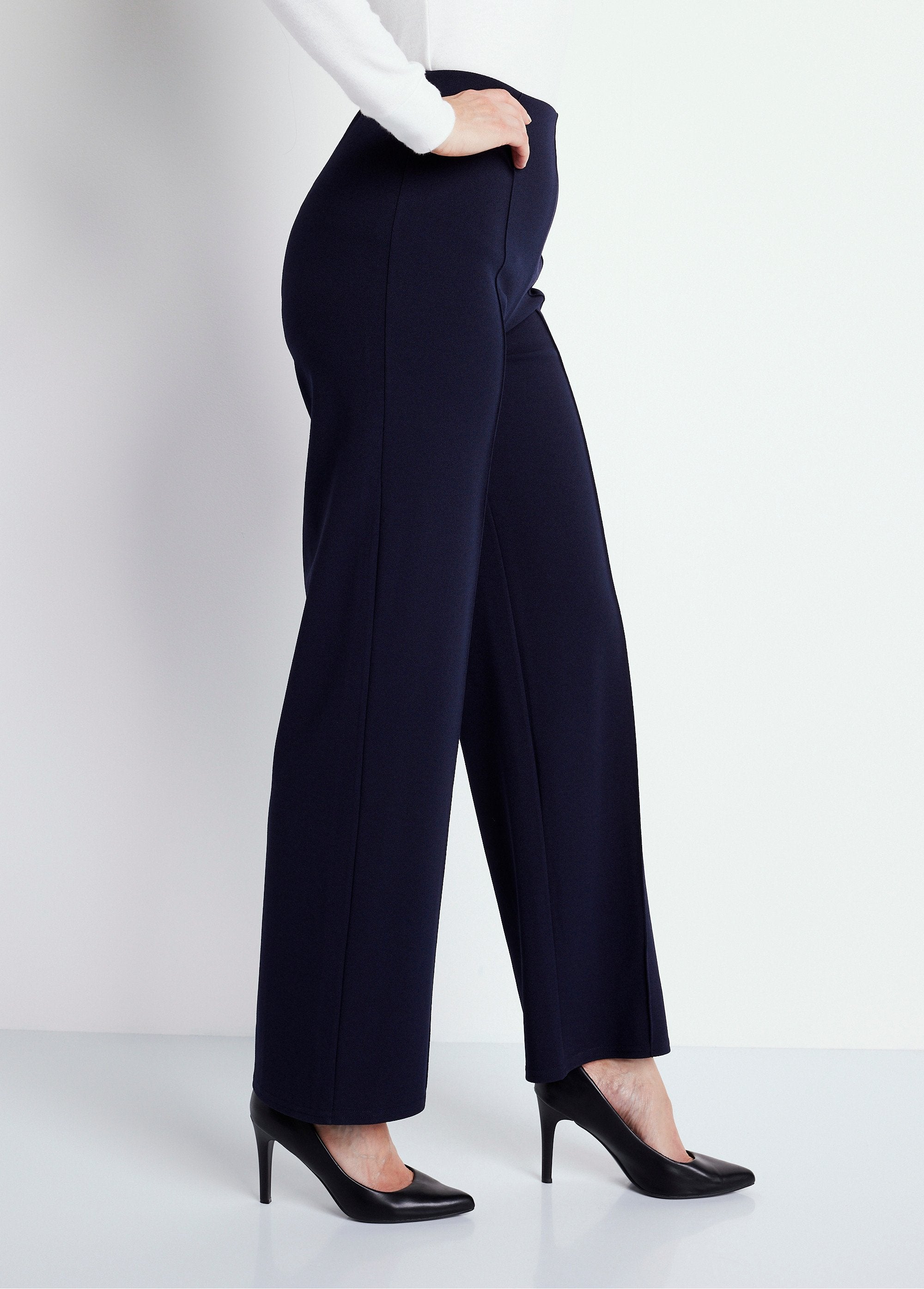 Elasticated_waist_crepe_knit_pants_Marine_DR1_slim