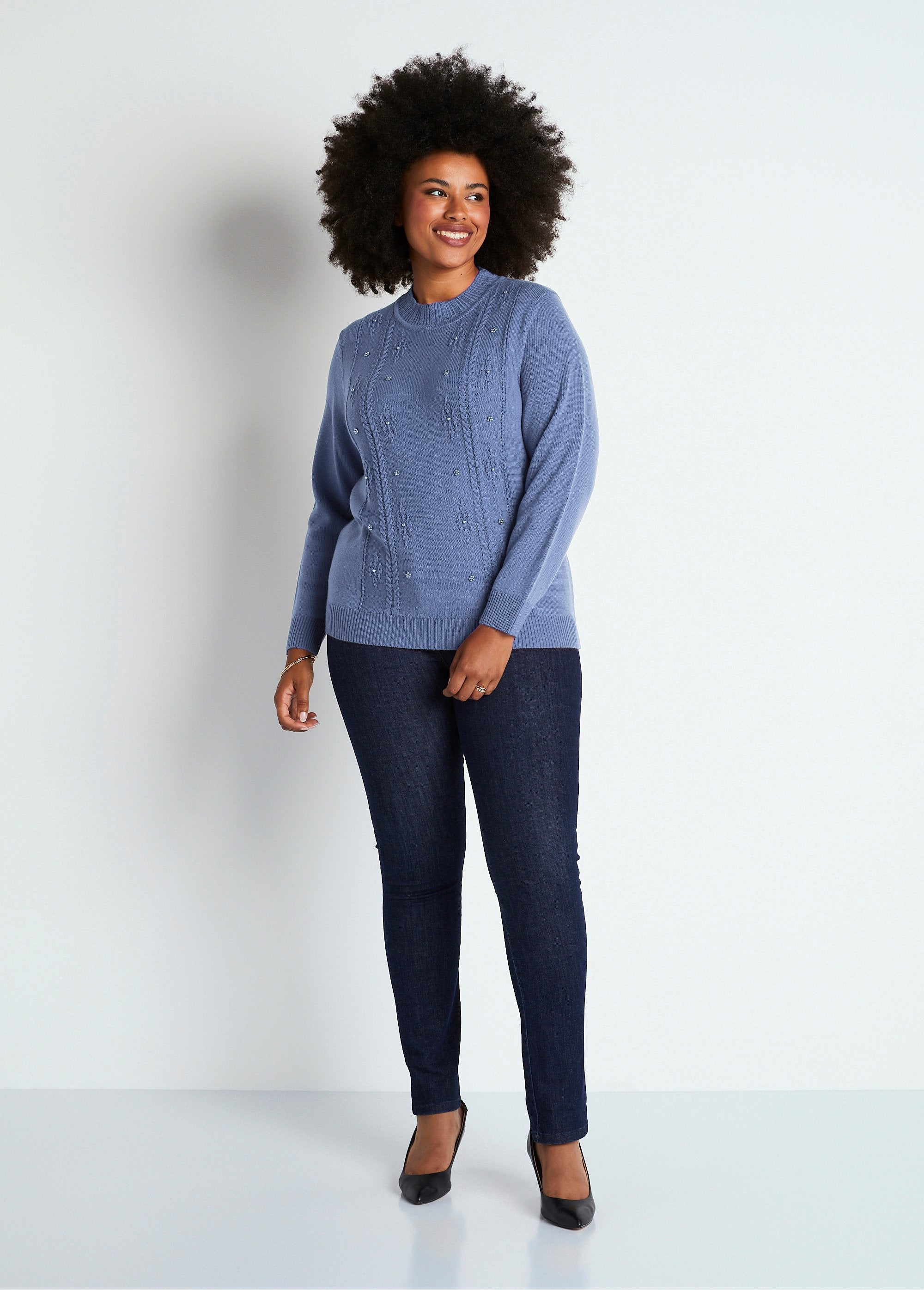 Plain_beaded_twisted_sweater_with_high_collar_Blue_SF1_curvy