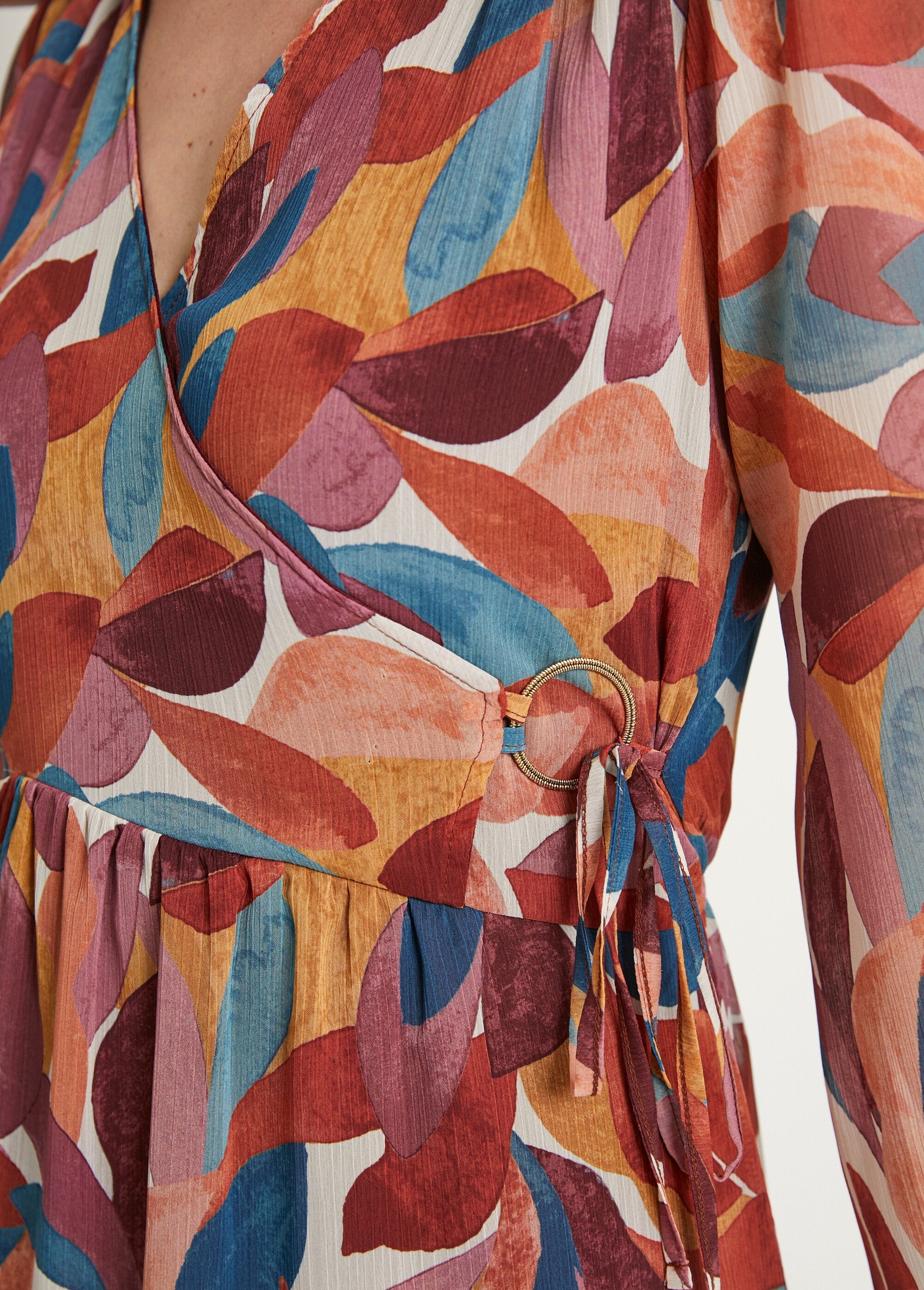 Printed_voile_wrap_dress_Orange_and_blue_DE2_slim