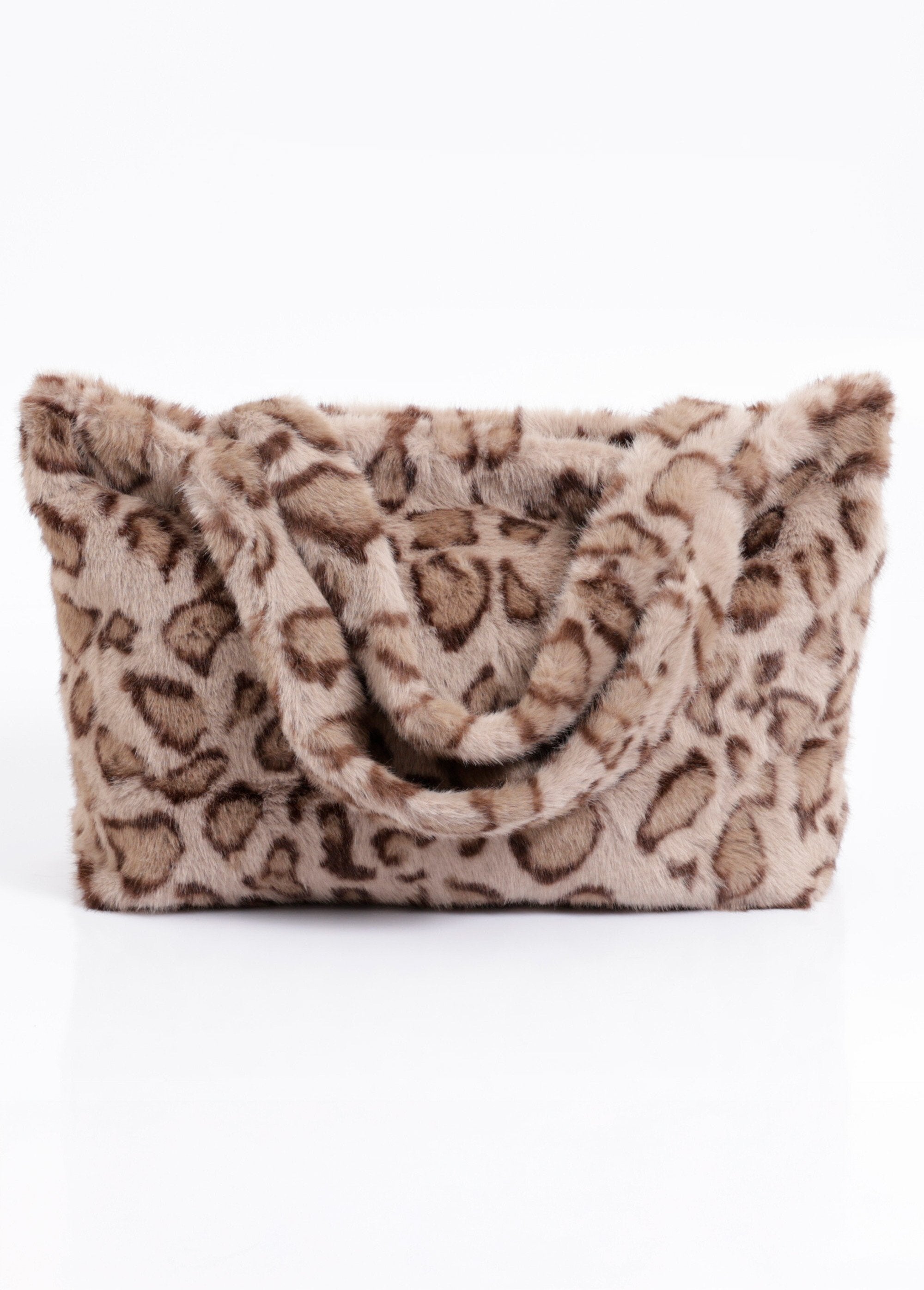 Faux_fur_bag,_leopard_print_Beige_FA1_slim
