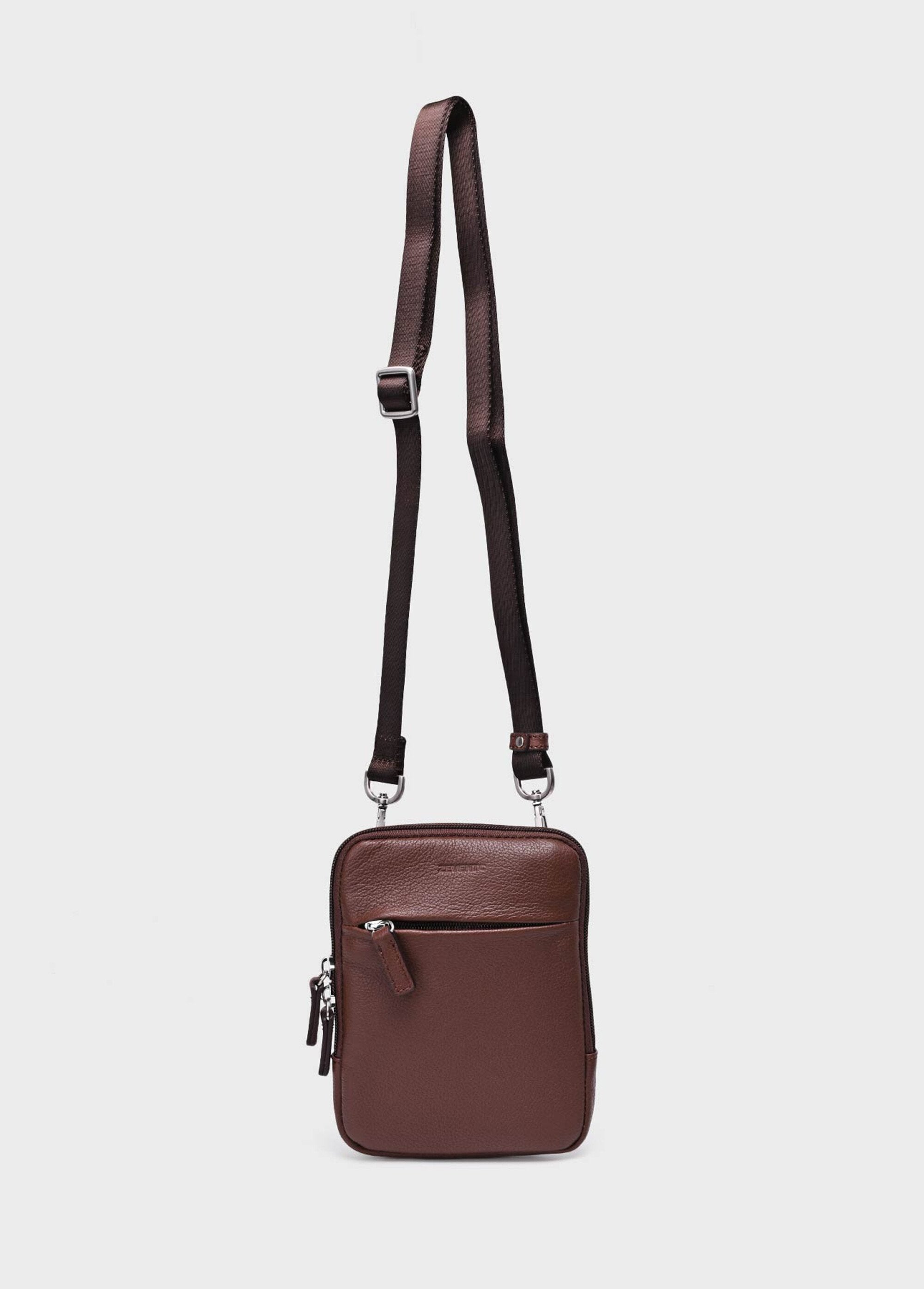 Men's_zipped_leather_bag_Chocolate_FA1_slim