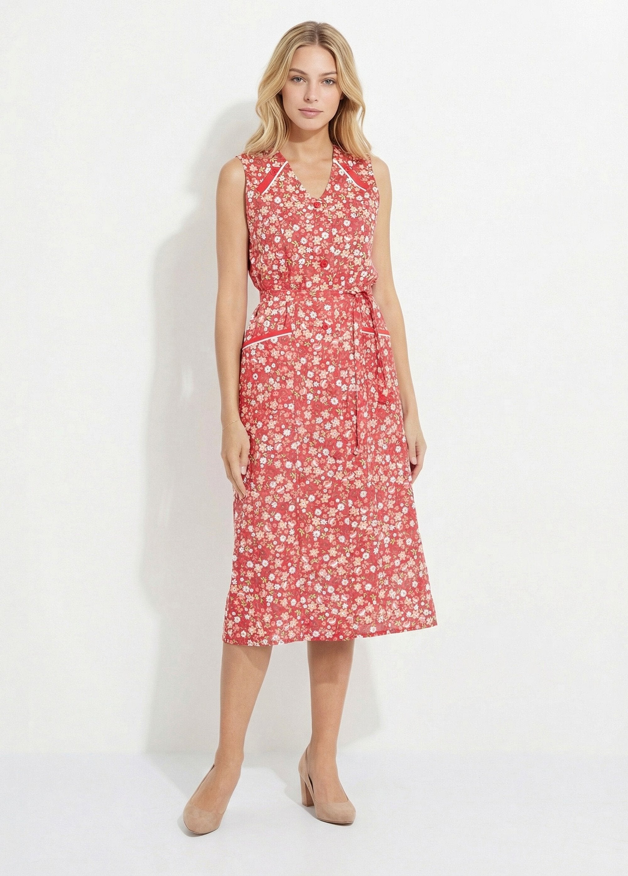 Sleeveless_buttoned_apron_with_floral_print_Red_FA1_slim